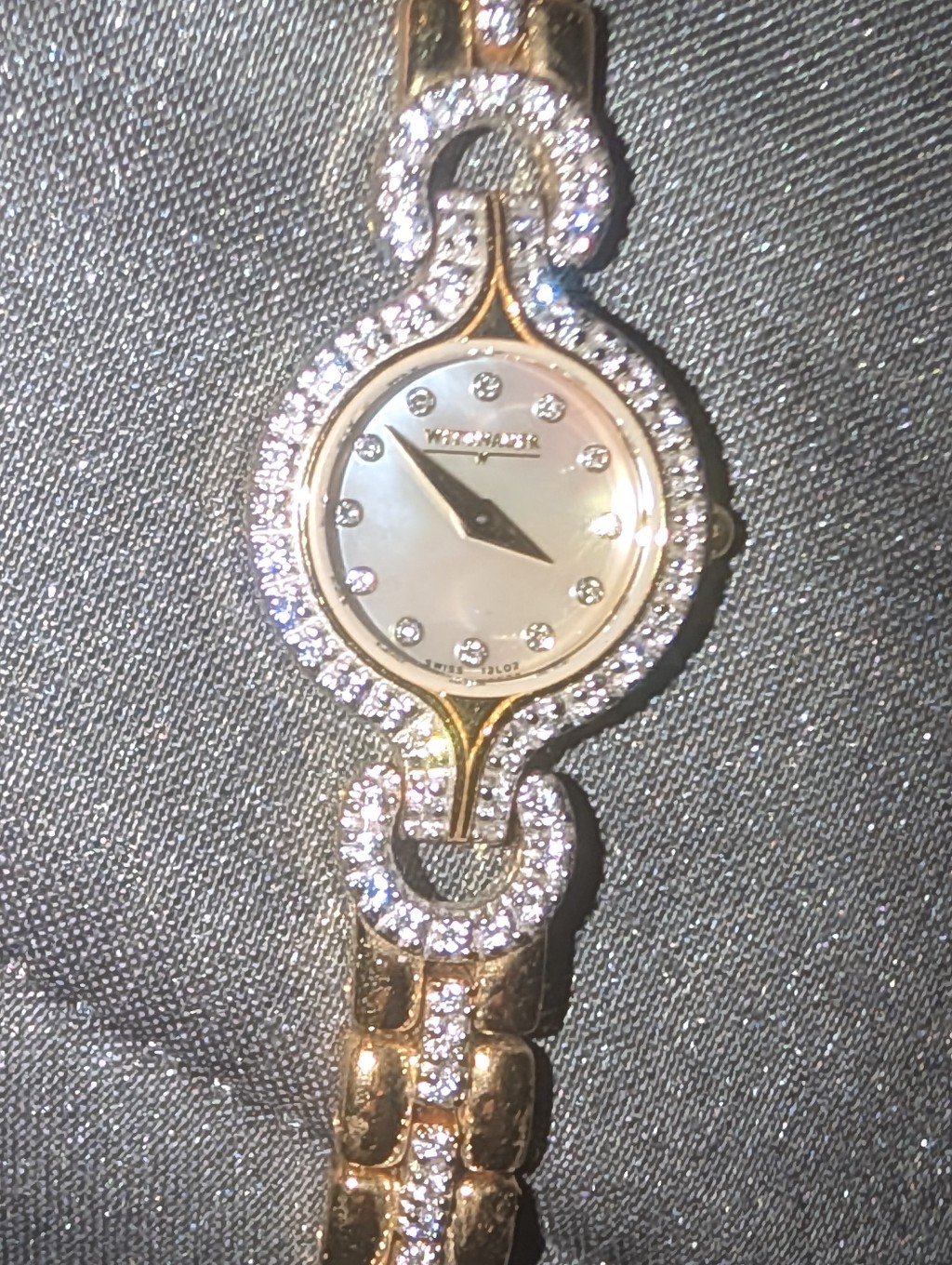 Whitthauer MotherOfPearl Dial Watch